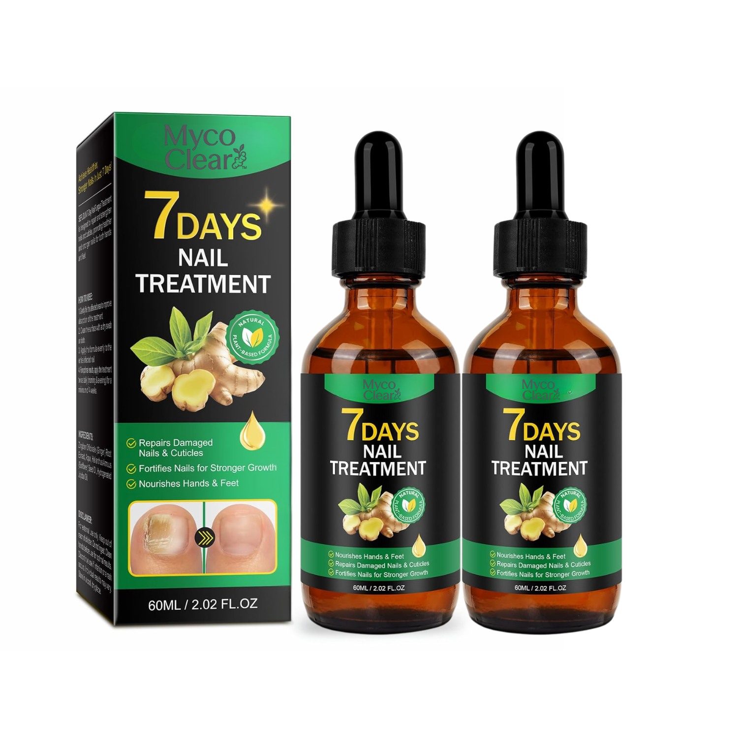 7 Day Ginger Nail Treatment