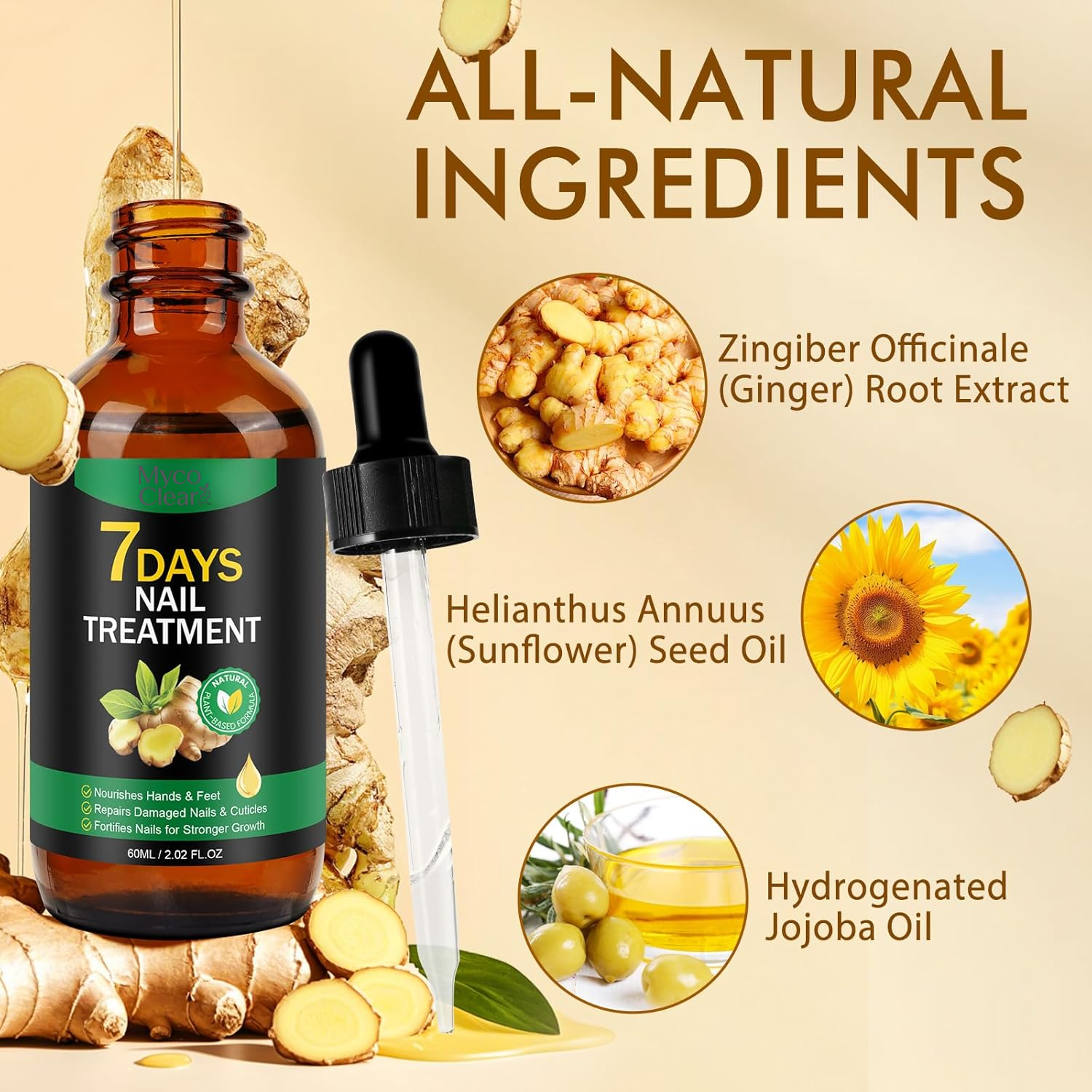 7 Day Ginger Nail Treatment