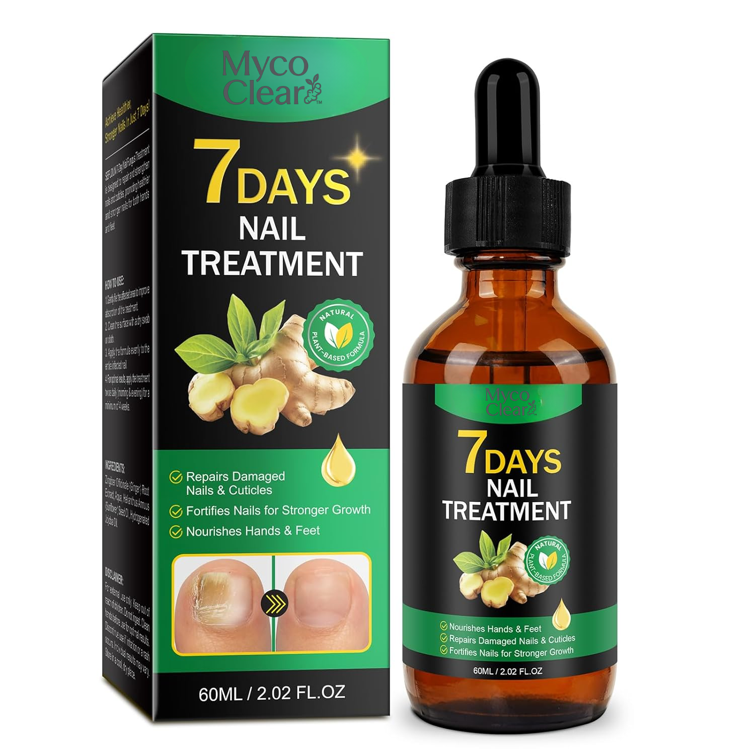 7 Day Ginger Nail Treatment